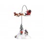 LEMAX SANTA CLAUS IS COMING TO TOWN, SET OF 4 54353