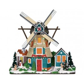 LEMAX WINDMILL, SET OF 2 25333