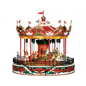 LEMAX SANTA CAROUSEL 34682