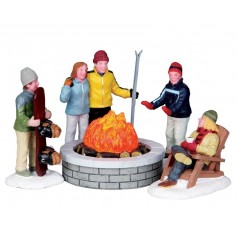 LEMAX FIRE PIT, SET OF 5 04223
