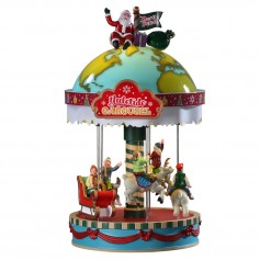 LEMAX YULETIDE CAROUSEL 94525