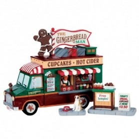 LEMAX THE GINGERBREAD MAN, SET OF 3 63278