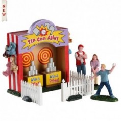 LEMAX TIN CAN ALLEY, SET OF 7 93429