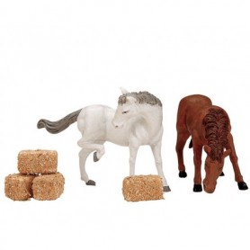 LEMAX FEED FOR THE HORSES, SET OF 6 12511