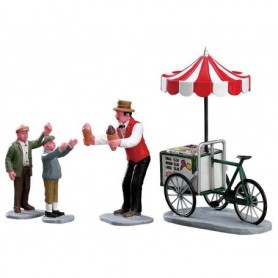 LEMAX GELATO CART, SET OF 4 32139