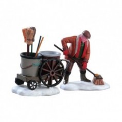 LEMAX STREET SWEEPER, SET OF 2 52093