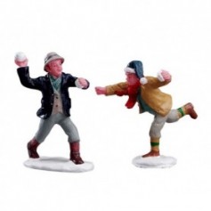 LEMAX SNOWBALL FUN, SET OF 2 62308