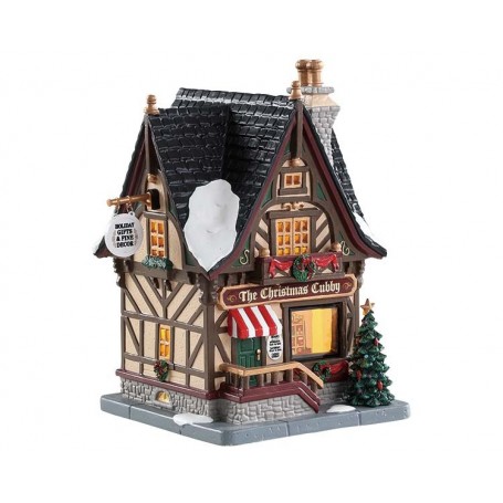 LEMAX THE CHRISTMAS CUBBY , B/O LED 85387