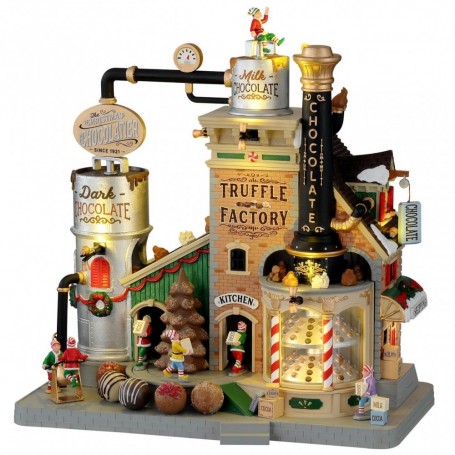 THE CHRISTMAS CHOCOLATIER TRUFFLE FACTORY, WITH 4.5V ADAPTOR 15805