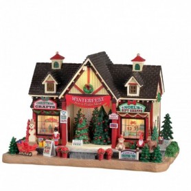 LEMAX WINTERFEST ARTS & CRAFTS SHOW, WITH 4.5V ADAP 25865