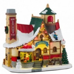 SANTA'S CHALET, WITH 4.5V ADAPTOR 15742