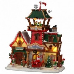 LEMAX NORTH POLE CONTROL TOWER, WITH 4.5V ADAPTOR 25864