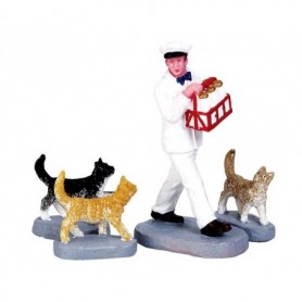 LEMAX MERRY MILKMAN, SET OF 4 72511