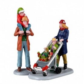 FAMILY HOLIDAY SHOPPING SPREE, SET OF 2 22124