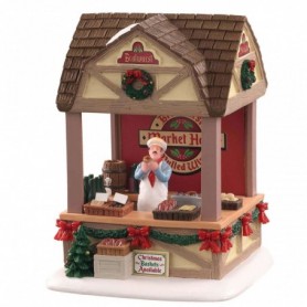 LEMAX CHRISTMAS MARKET BRATWURST, B/O (3V) 14903