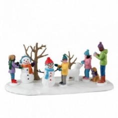 LEMAX SNOWMEN FRIENDS 33622