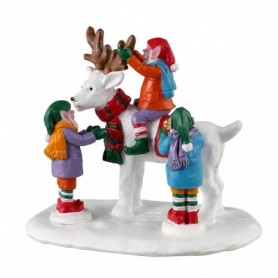 LEMAX REINDEER SNOWMAN 33629