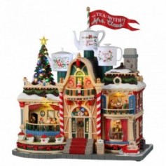 LEMAX TEA WITH MRS. CLAUS, WITH 4.5V ADAPTOR 35018