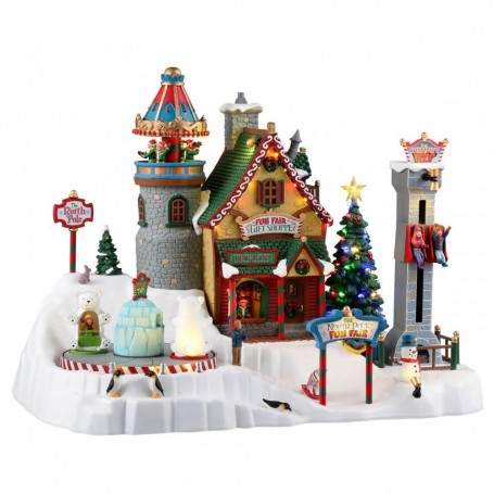 LEMAX NORTH POLE FUN FAIR, WITH 4.5V ADAPTOR 35019