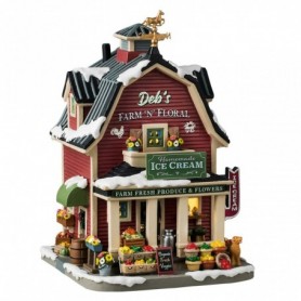 DEB'S FARM 'N' FLORAL INCL. ADAPTOR 44338, 100 mA (WHITE) 45238